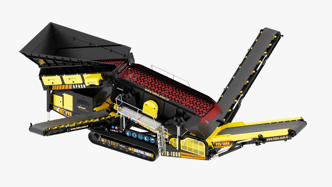 Jaunā Mobilais drupinātājs FABO Mobile crusher: foto 27
