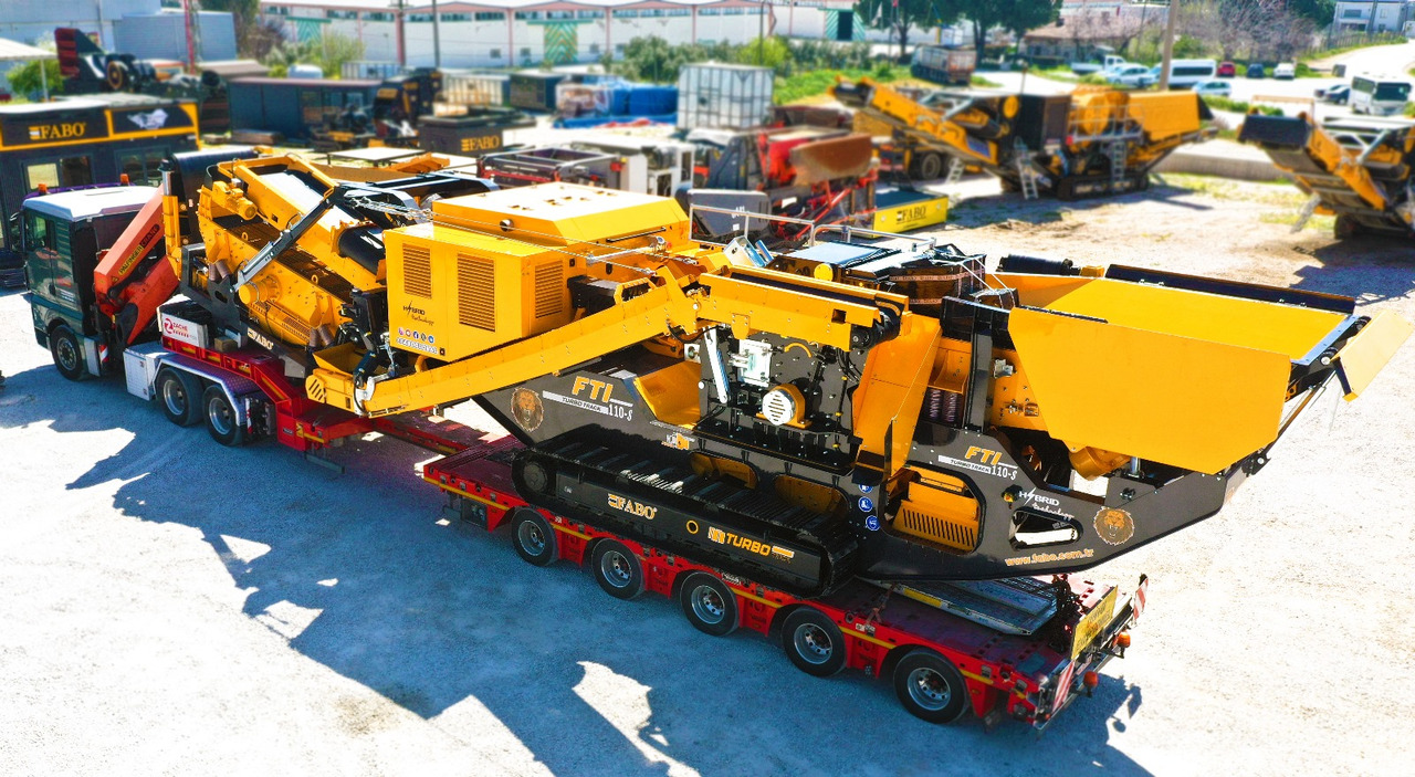 FABO Mobile crusher - Mobilais drupinātājs: foto 3 FABO Mobile crusher - Mobilais drupinātājs: foto 3