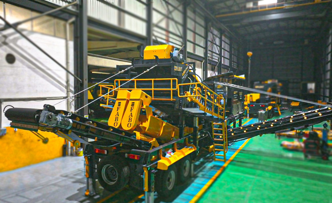 Jaunā Mobilais drupinātājs FABO Mobile crusher: foto 10
