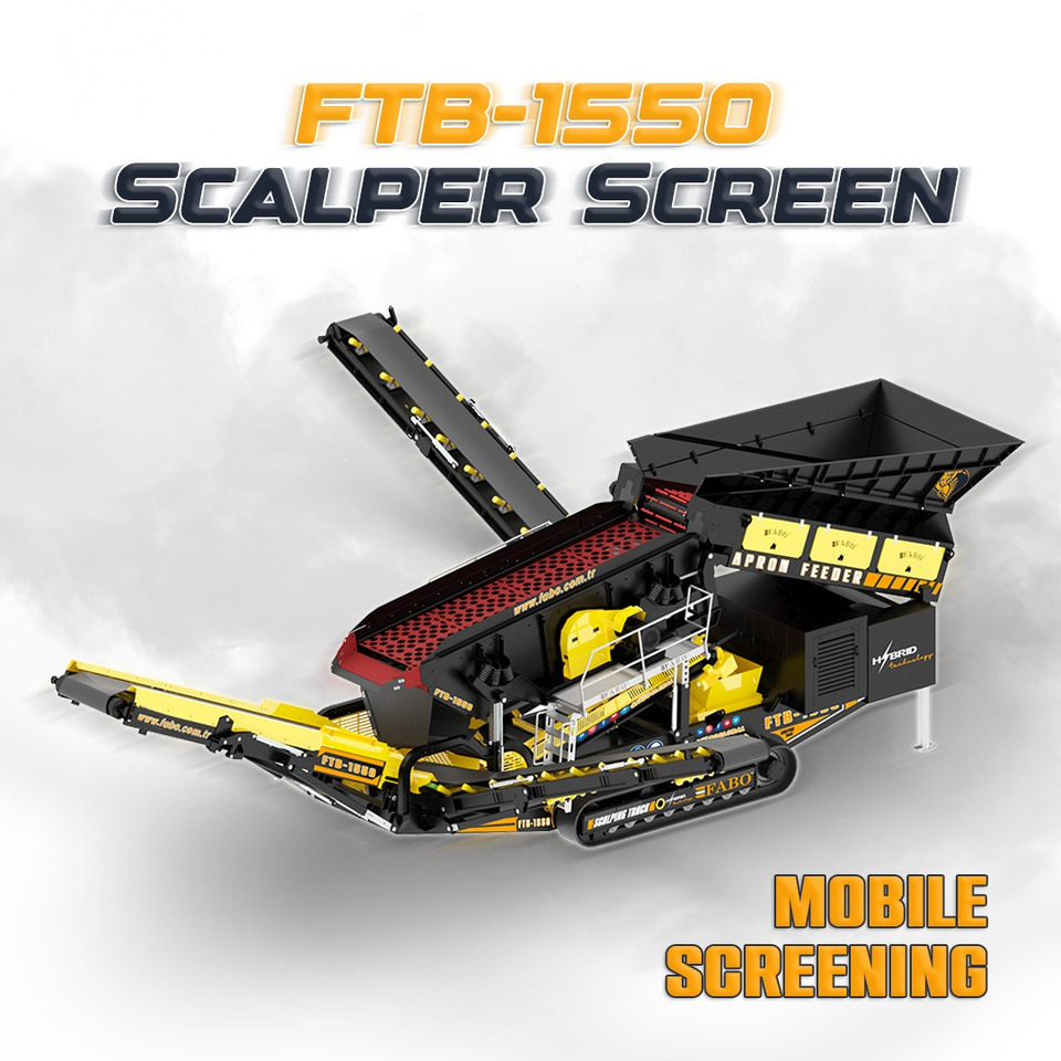 Jaunā Mobilais drupinātājs FABO Mobile crusher: foto 29