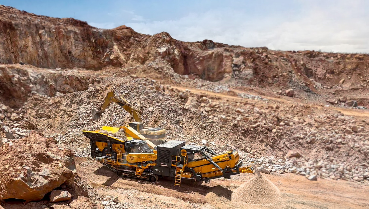 FABO Mobile crusher - Mobilais drupinātājs: foto 3 FABO Mobile crusher - Mobilais drupinātājs: foto 3