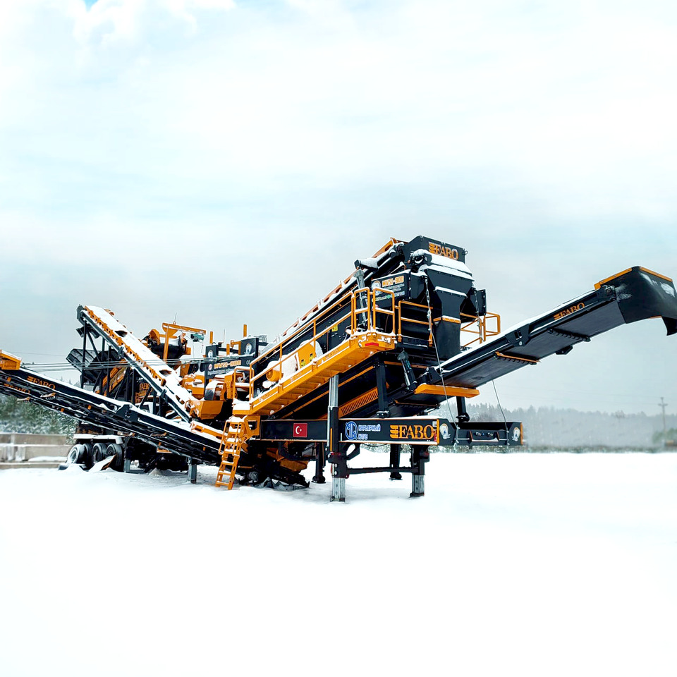 FABO Mobile crusher - Mobilais drupinātājs: foto 1 FABO Mobile crusher - Mobilais drupinātājs: foto 1