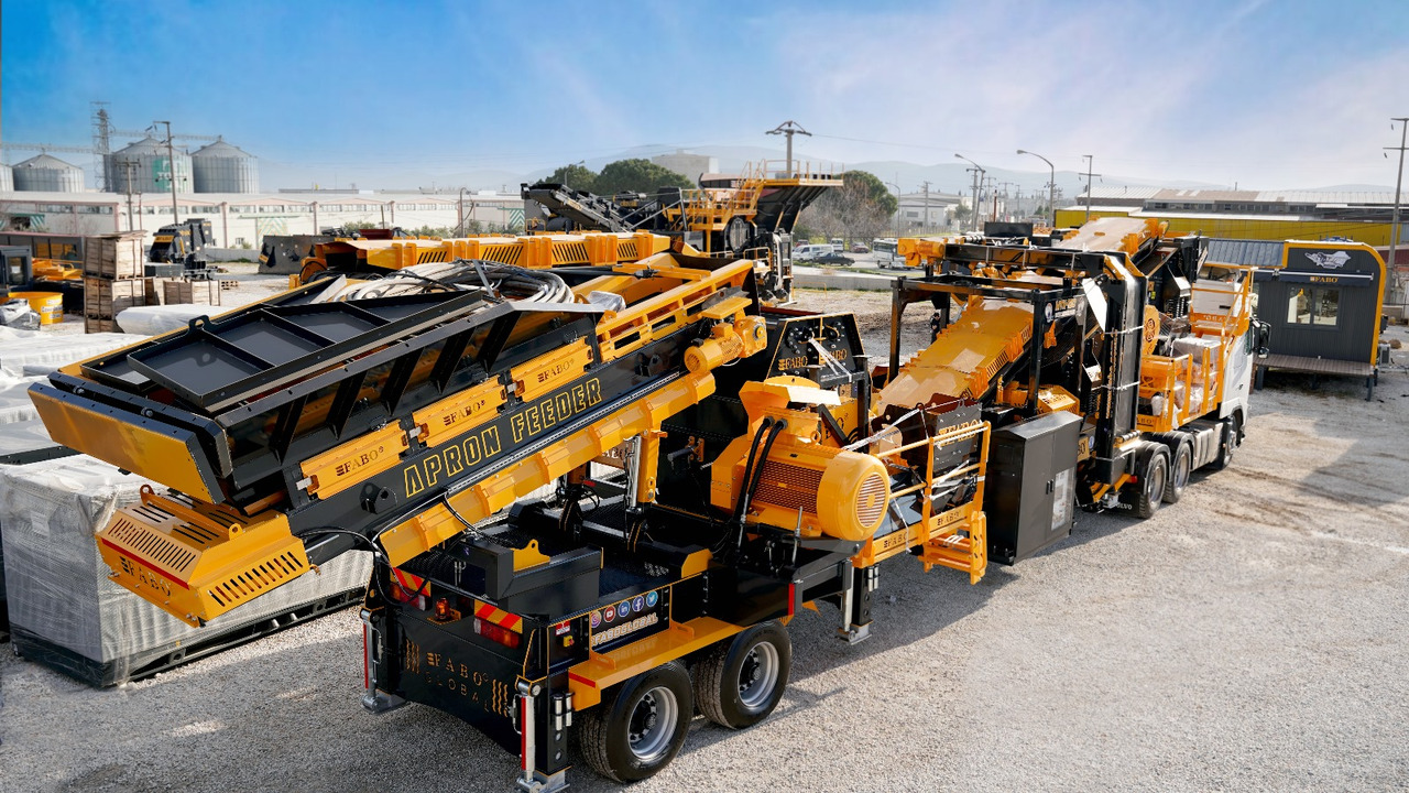 FABO Mobile crusher - Mobilais drupinātājs: foto 5 FABO Mobile crusher - Mobilais drupinātājs: foto 5