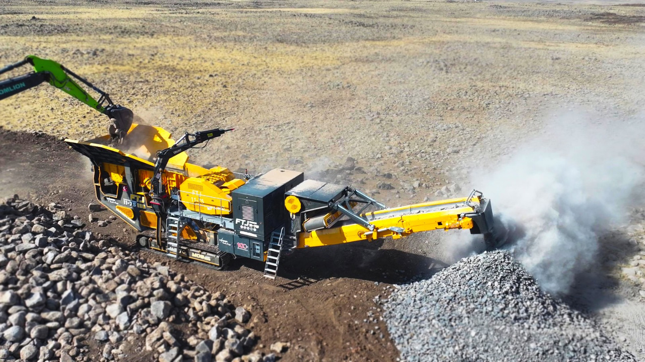 FABO Mobile crusher - Mobilais drupinātājs: foto 2 FABO Mobile crusher - Mobilais drupinātājs: foto 2