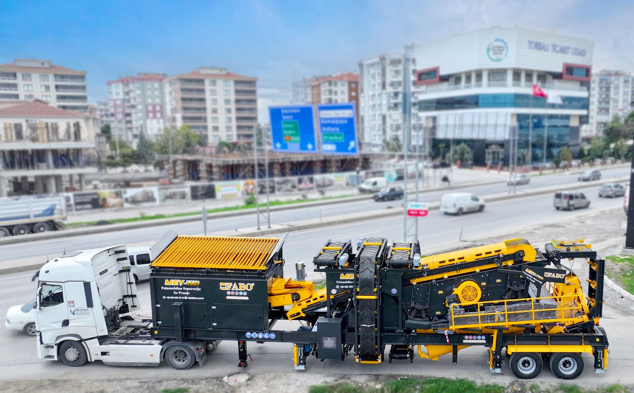 FABO Mobile crusher - Mobilais drupinātājs: foto 4 FABO Mobile crusher - Mobilais drupinātājs: foto 4