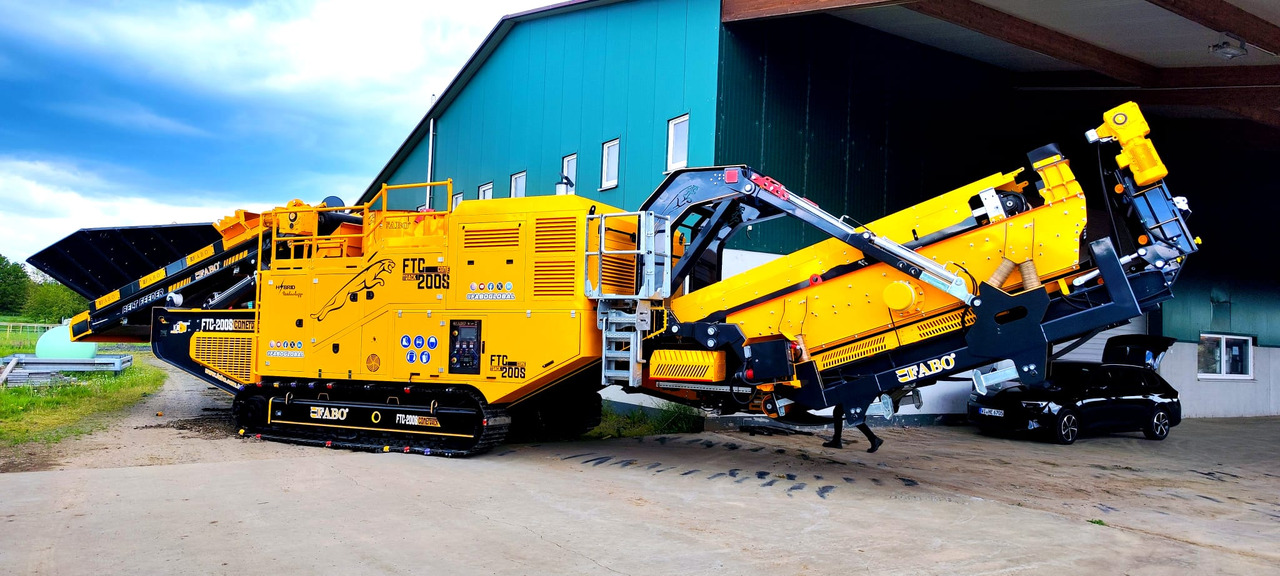 FABO Mobile crusher - Mobilais drupinātājs: foto 2 FABO Mobile crusher - Mobilais drupinātājs: foto 2