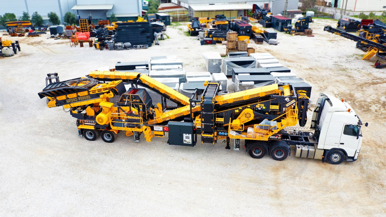 FABO Mobile crusher - Mobilais drupinātājs: foto 2 FABO Mobile crusher - Mobilais drupinātājs: foto 2