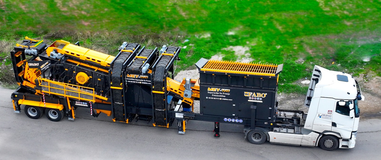 FABO Mobile crusher - Mobilais drupinātājs: foto 2 FABO Mobile crusher - Mobilais drupinātājs: foto 2