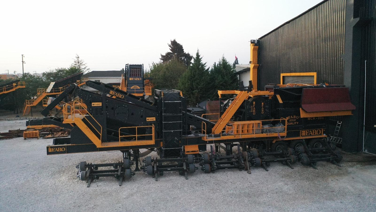 FABO Mobile crushers - Mobilais drupinātājs: foto 2 FABO Mobile crushers - Mobilais drupinātājs: foto 2