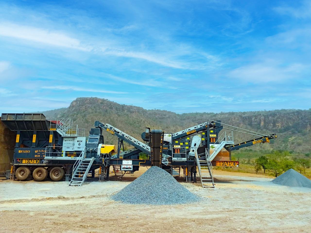 FABO Mobile jaw crusher - Žokļu drupinātājs: foto 4 FABO Mobile jaw crusher - Žokļu drupinātājs: foto 4