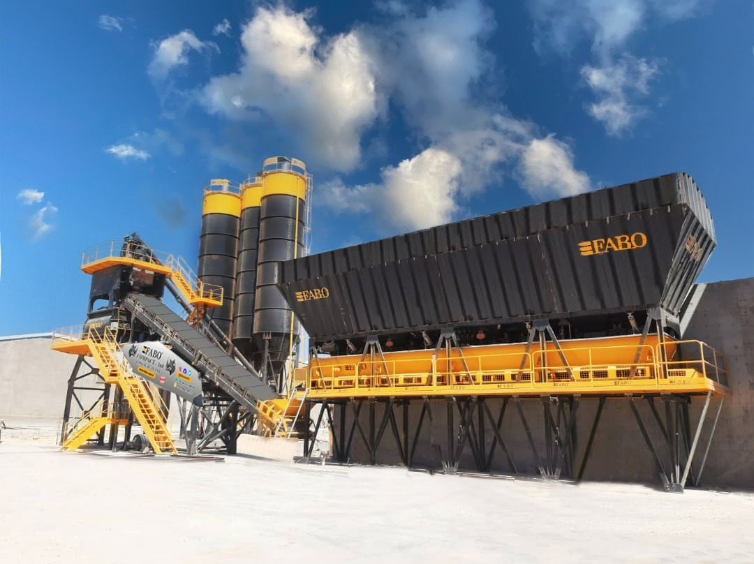 FABO compact concrete plant - Betona rūpnīca: foto 1 FABO compact concrete plant - Betona rūpnīca: foto 1