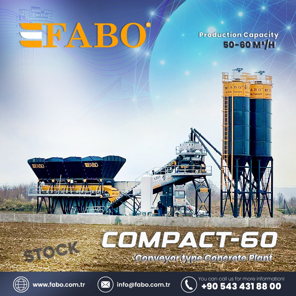 Jaunā Betona rūpnīca FABO compact concrete plant: foto 1