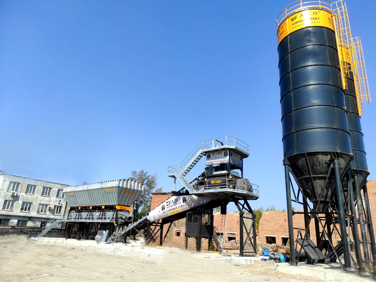 FABO compact concrete plant - Betona rūpnīca: foto 4 FABO compact concrete plant - Betona rūpnīca: foto 4