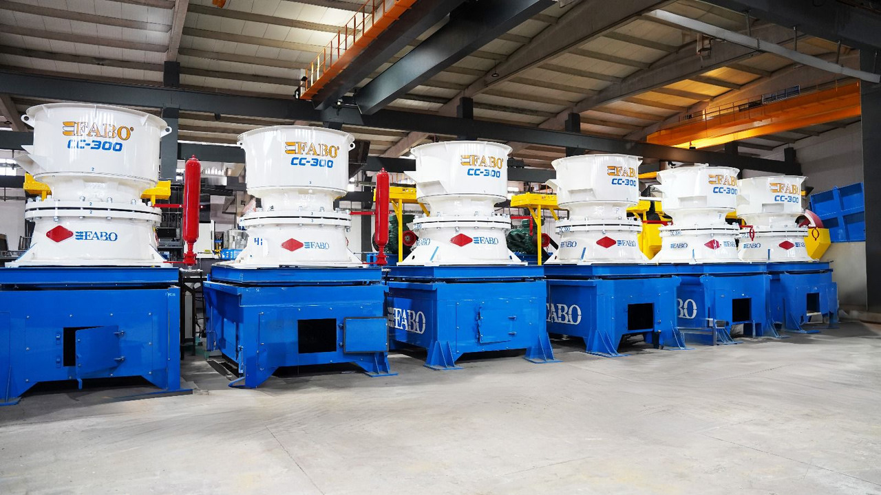 FABO cone crusher - Konusveida drupinātājs: foto 1 FABO cone crusher - Konusveida drupinātājs: foto 1