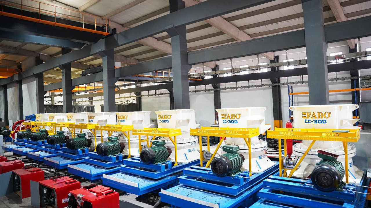 FABO cone crusher - Konusveida drupinātājs: foto 2 FABO cone crusher - Konusveida drupinātājs: foto 2