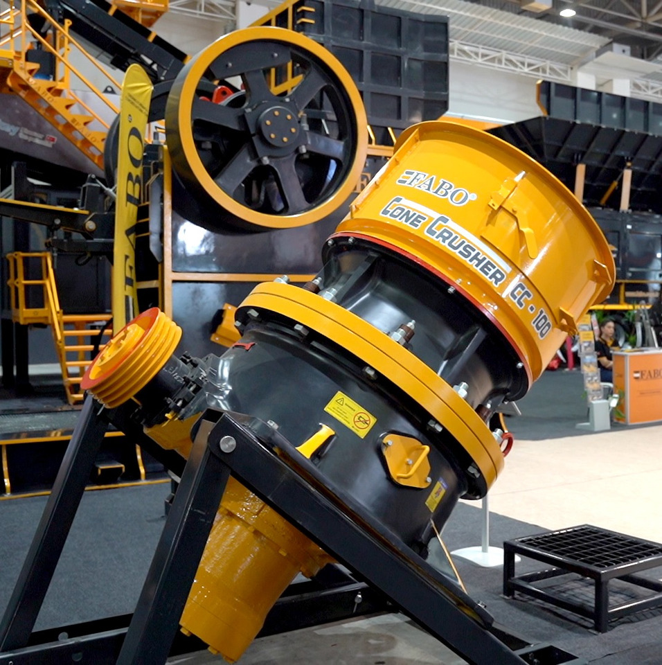 FABO cone crusher - Konusveida drupinātājs: foto 1 FABO cone crusher - Konusveida drupinātājs: foto 1