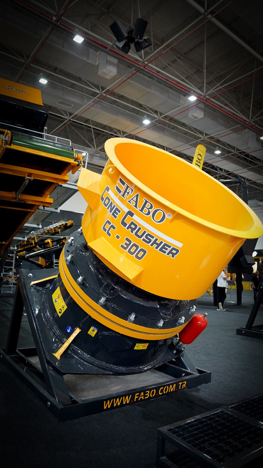 FABO cone crusher - Konusveida drupinātājs: foto 3 FABO cone crusher - Konusveida drupinātājs: foto 3
