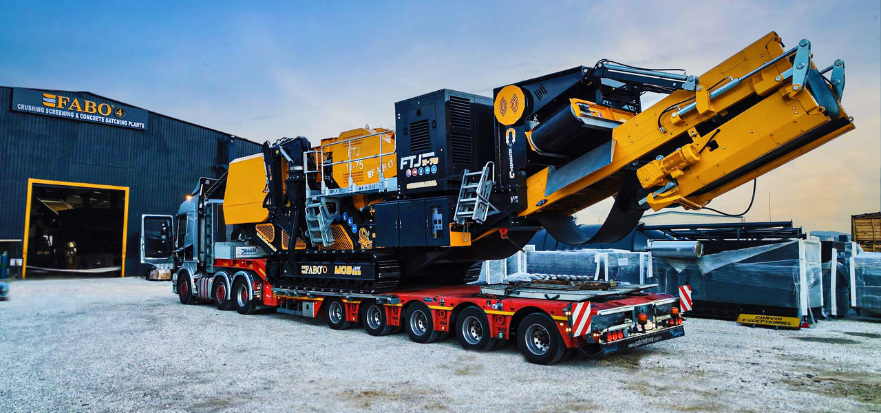 FABO crawler crusher - Drupinātājs: foto 5 FABO crawler crusher - Drupinātājs: foto 5