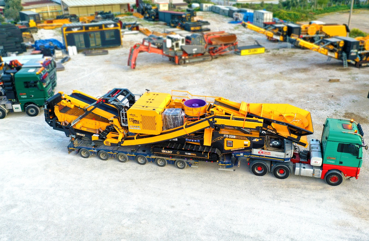 FABO crawler crusher - Drupinātājs: foto 3 FABO crawler crusher - Drupinātājs: foto 3