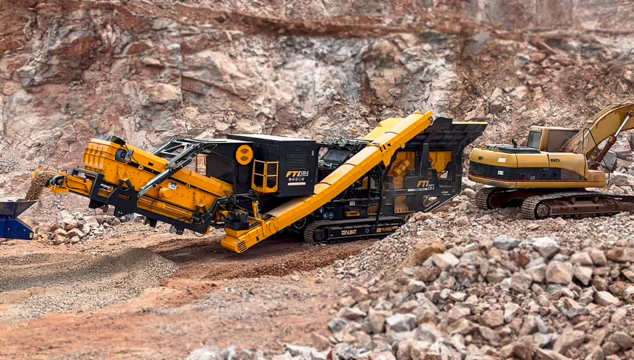 FABO crawler crusher - Drupinātājs: foto 2 FABO crawler crusher - Drupinātājs: foto 2