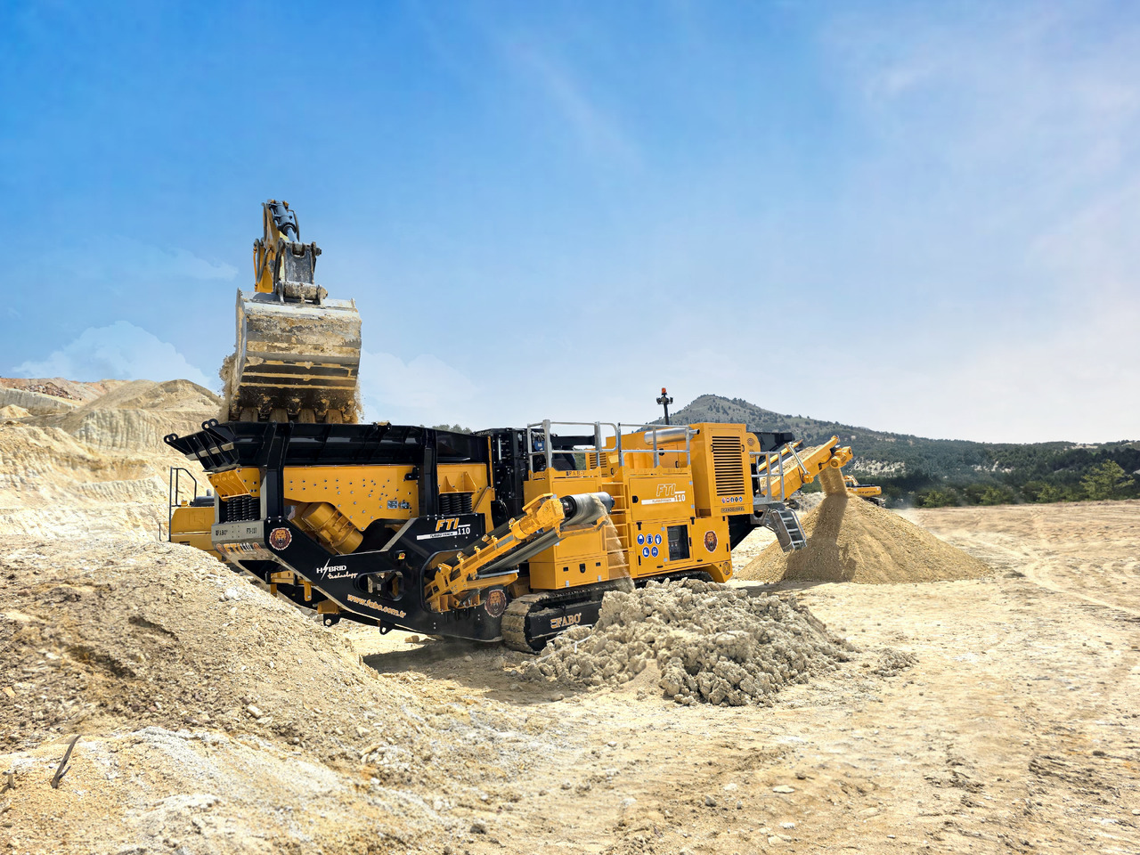 FABO crawler crusher - Drupinātājs: foto 2 FABO crawler crusher - Drupinātājs: foto 2