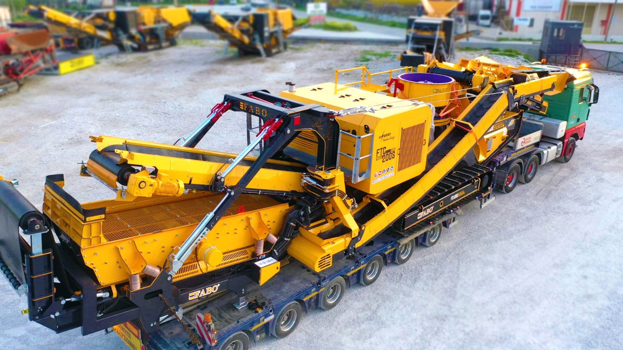 FABO crawler crusher - Drupinātājs: foto 4 FABO crawler crusher - Drupinātājs: foto 4