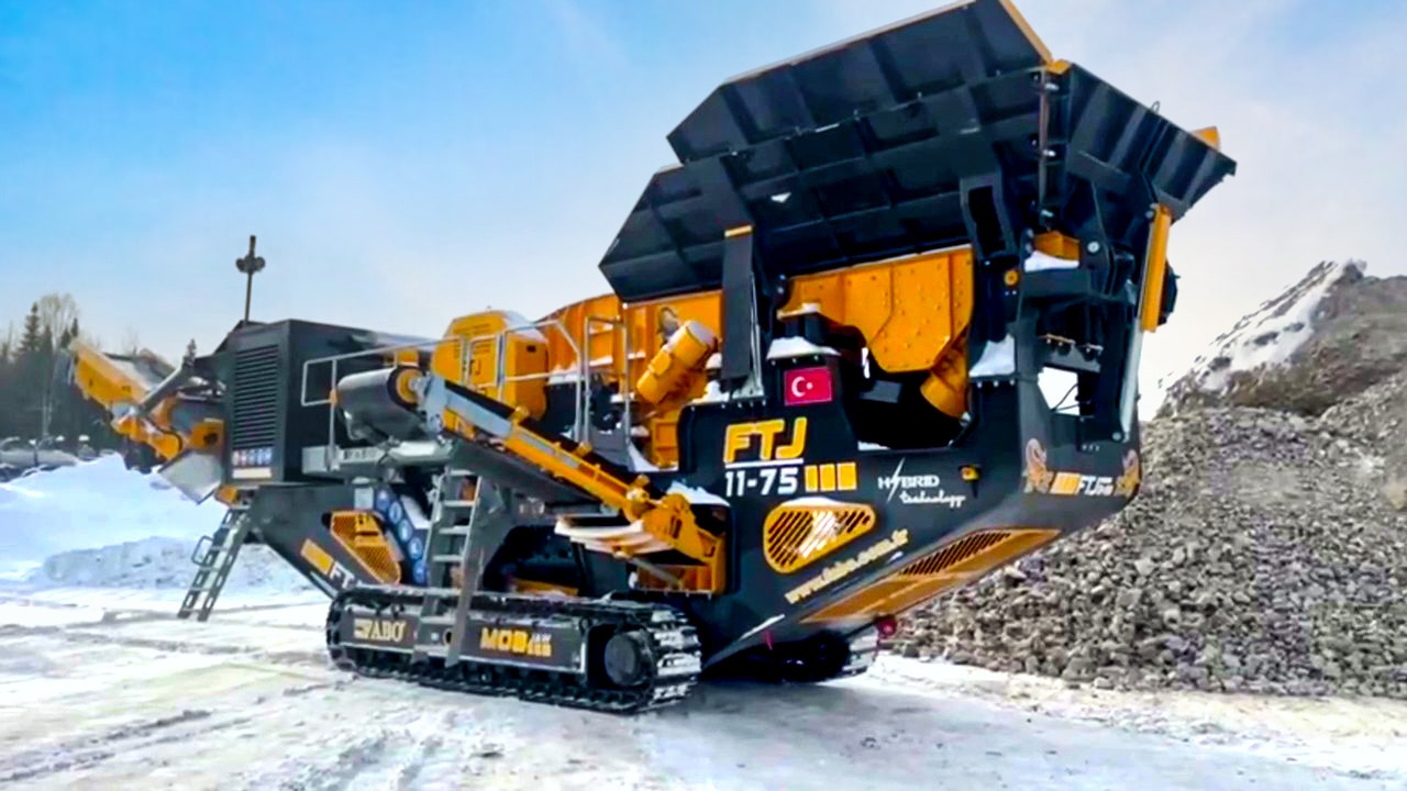 FABO crawler crusher - Drupinātājs: foto 1 FABO crawler crusher - Drupinātājs: foto 1