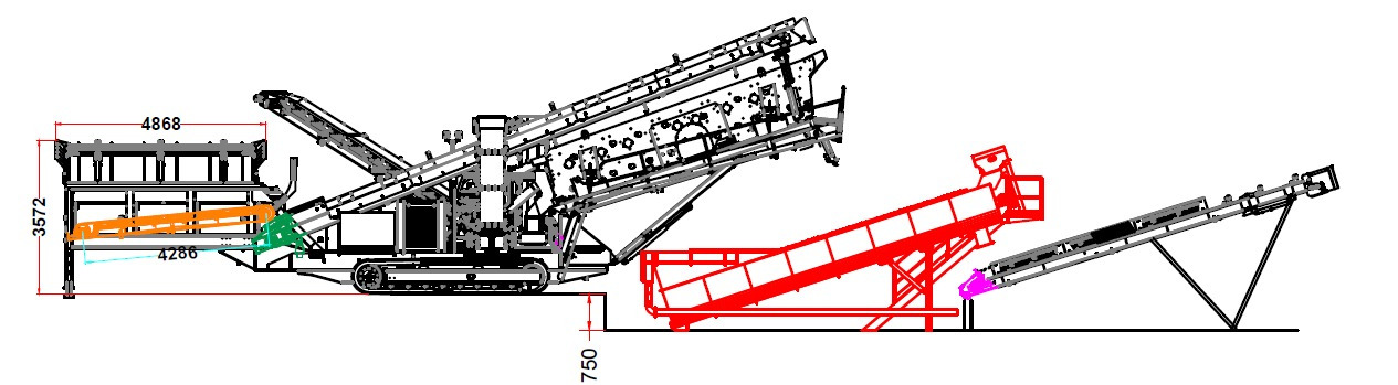 FABO crawler screen - Sijātājs: foto 1 FABO crawler screen - Sijātājs: foto 1