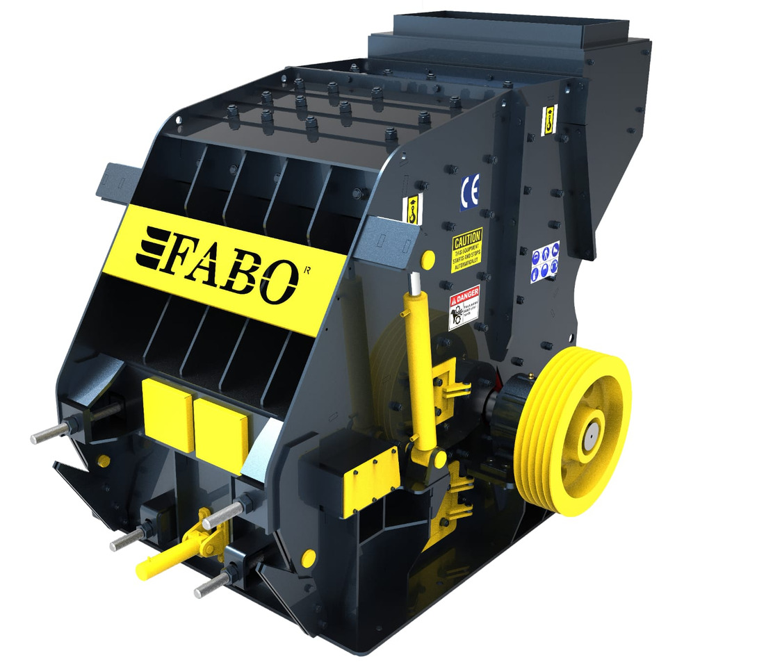 FABO impact crusher - Trieciena drupinātājs: foto 4 FABO impact crusher - Trieciena drupinātājs: foto 4