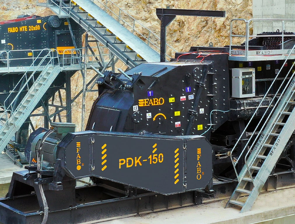 FABO impact crusher - Trieciena drupinātājs: foto 2 FABO impact crusher - Trieciena drupinātājs: foto 2