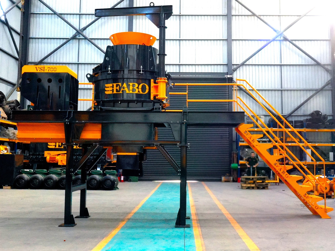 FABO impact crusher - Trieciena drupinātājs: foto 2 FABO impact crusher - Trieciena drupinātājs: foto 2