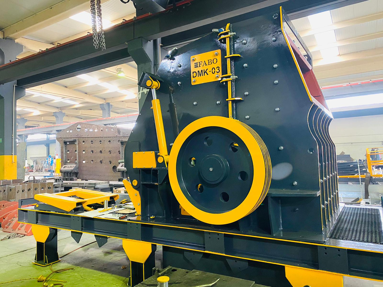 FABO impact crusher - Trieciena drupinātājs: foto 5 FABO impact crusher - Trieciena drupinātājs: foto 5