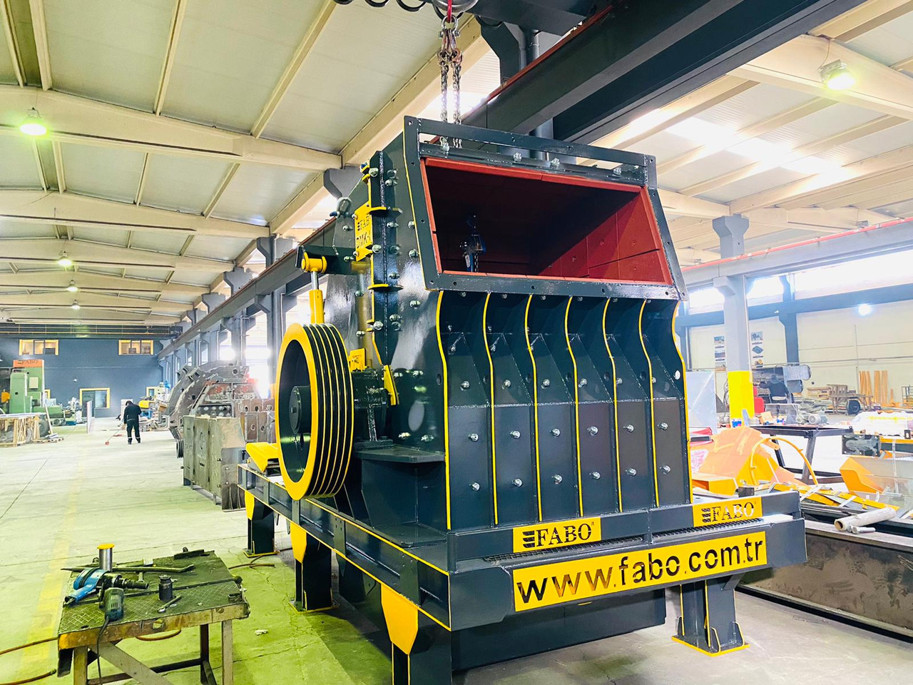 FABO impact crusher - Trieciena drupinātājs: foto 4 FABO impact crusher - Trieciena drupinātājs: foto 4
