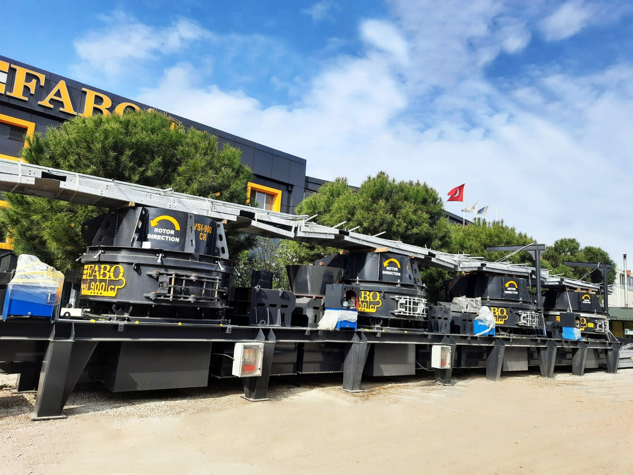 FABO impact crusher - Trieciena drupinātājs: foto 3 FABO impact crusher - Trieciena drupinātājs: foto 3