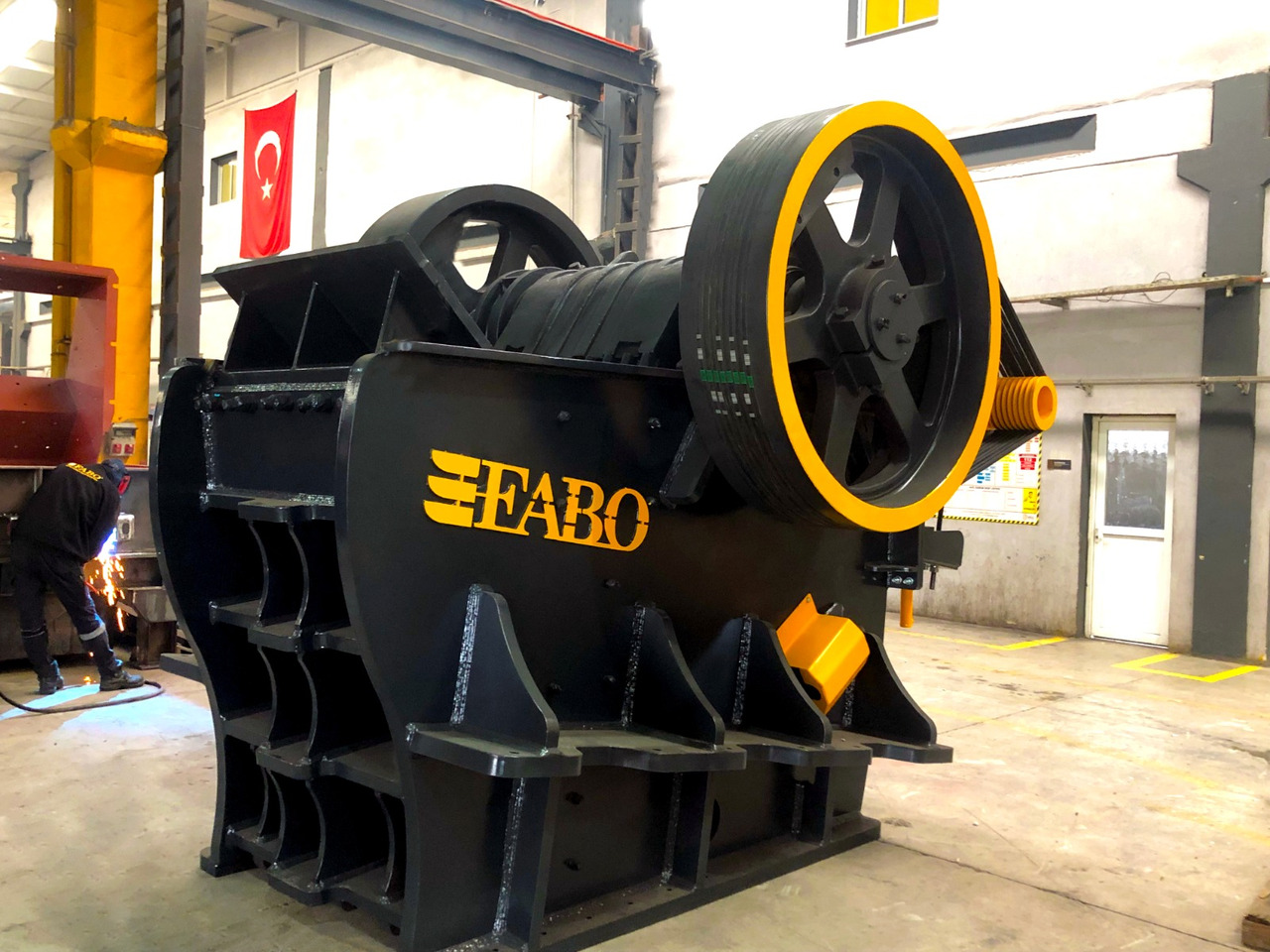 FABO jaw crusher - Žokļu drupinātājs: foto 1 FABO jaw crusher - Žokļu drupinātājs: foto 1