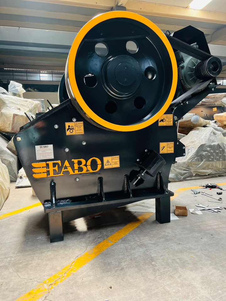FABO jaw crusher - Žokļu drupinātājs: foto 1 FABO jaw crusher - Žokļu drupinātājs: foto 1