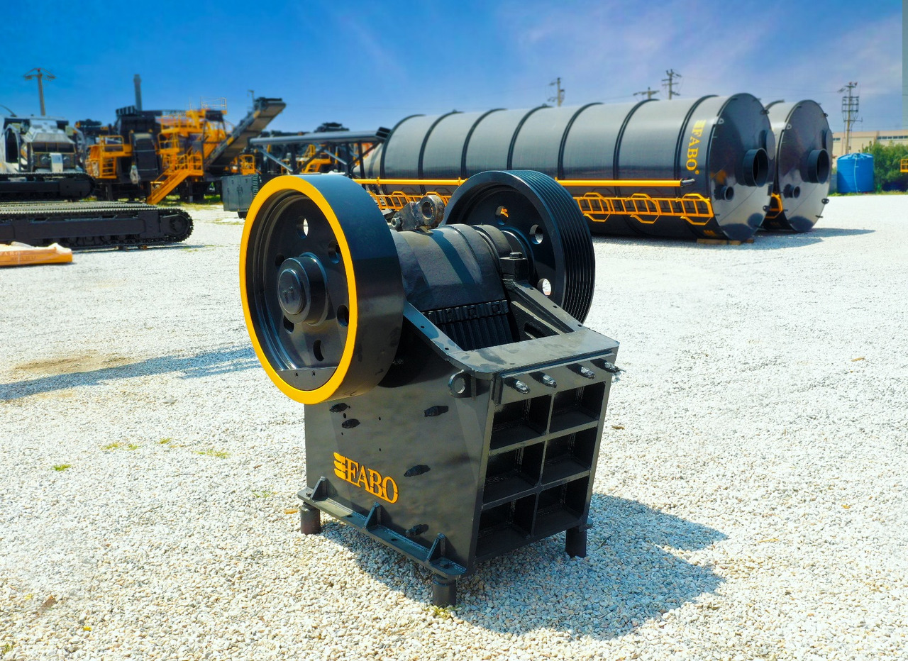 FABO jaw crusher - Žokļu drupinātājs: foto 1 FABO jaw crusher - Žokļu drupinātājs: foto 1