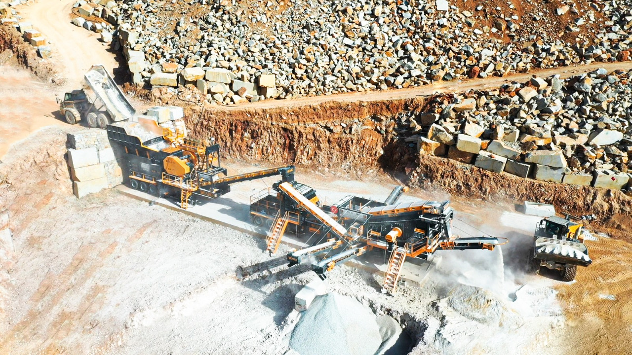 Jaunā Kalnrūpniecības mašīna FABO mining machinery - crushing plant: foto 11