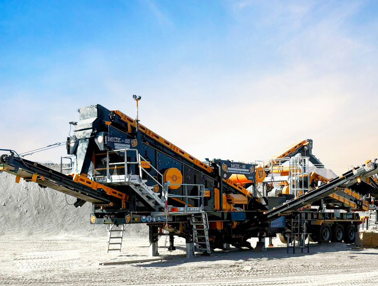 FABO mining machinery - crushing plant - Kalnrūpniecības mašīna: foto 2 FABO mining machinery - crushing plant - Kalnrūpniecības mašīna: foto 2
