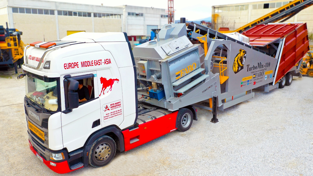 FABO mobile concrete batching plant - Betona rūpnīca: foto 4 FABO mobile concrete batching plant - Betona rūpnīca: foto 4