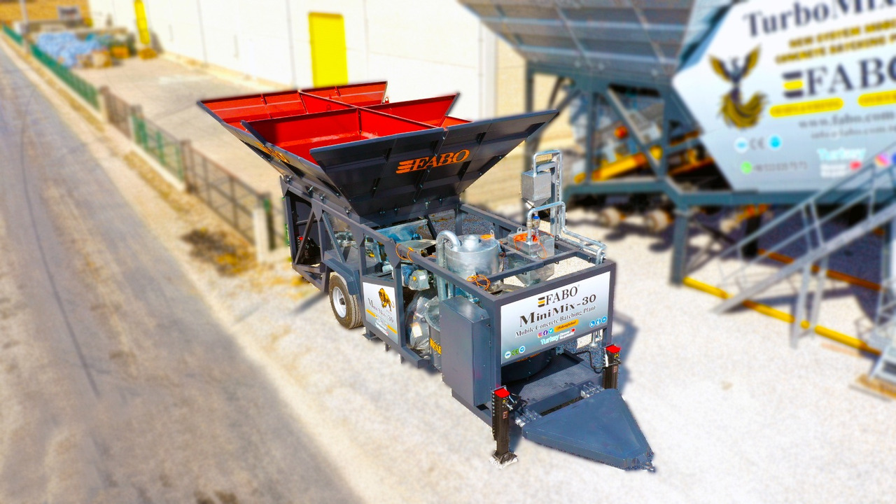 FABO mobile concrete batching plant - Betona rūpnīca: foto 3 FABO mobile concrete batching plant - Betona rūpnīca: foto 3