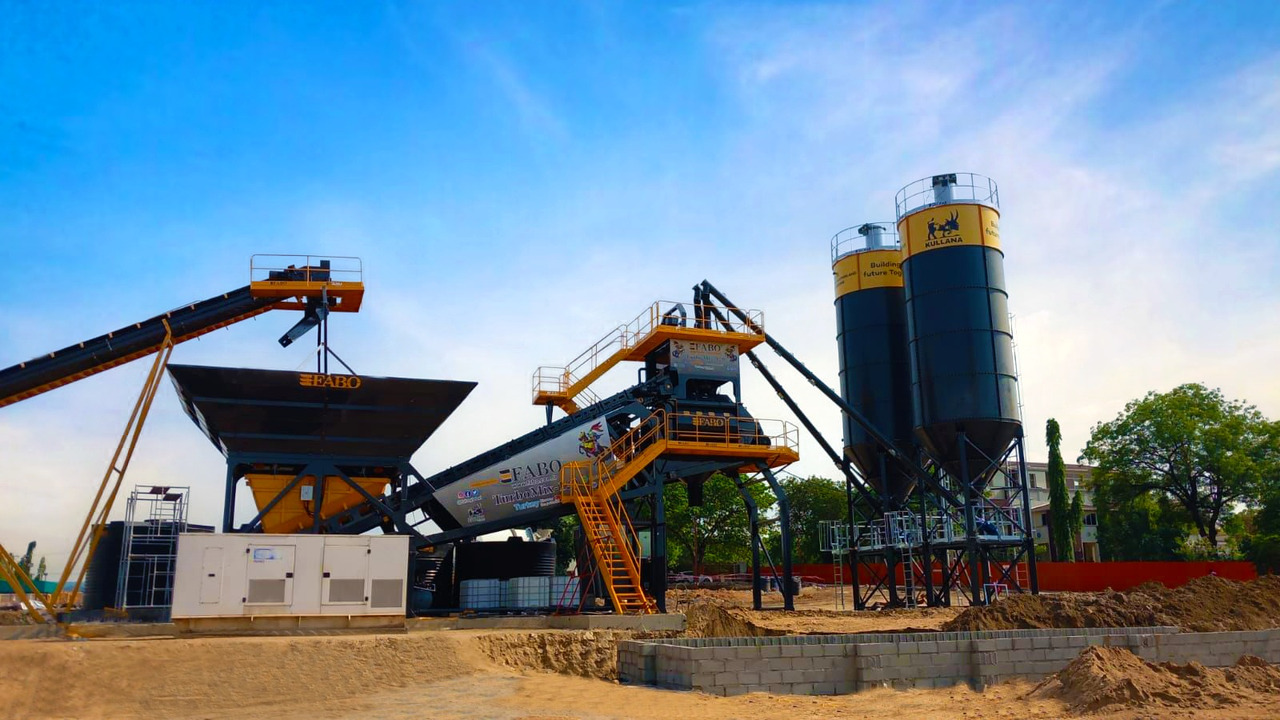 FABO mobile concrete batching plant - Betona rūpnīca: foto 2 FABO mobile concrete batching plant - Betona rūpnīca: foto 2