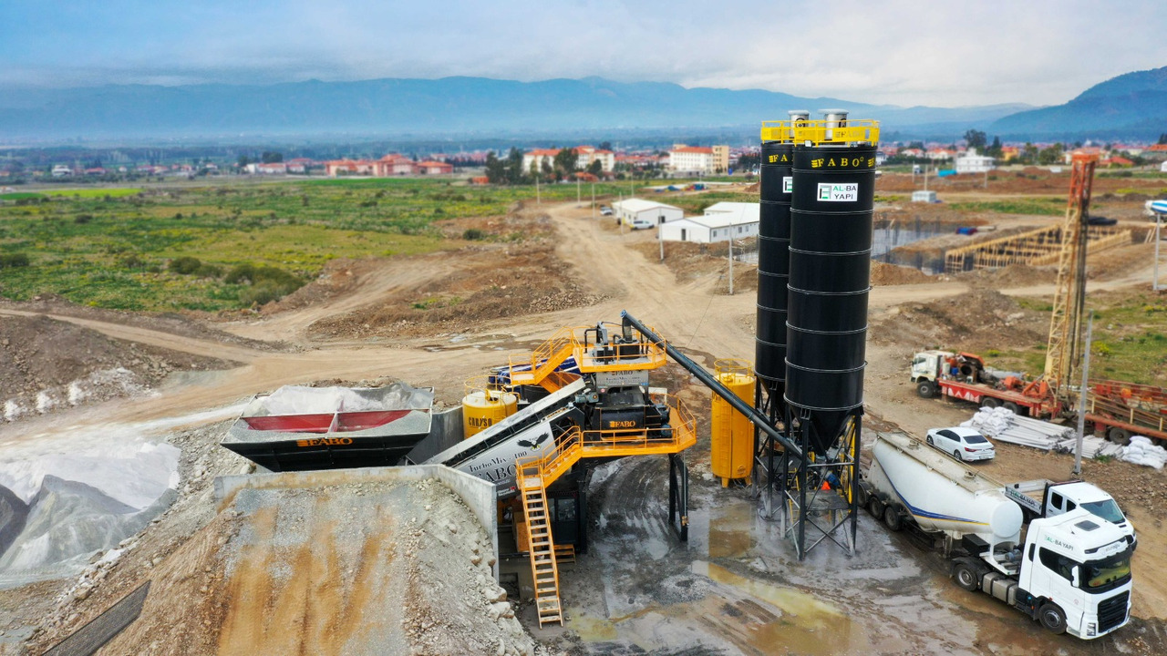 FABO mobile concrete batching plant - Betona rūpnīca: foto 5 FABO mobile concrete batching plant - Betona rūpnīca: foto 5