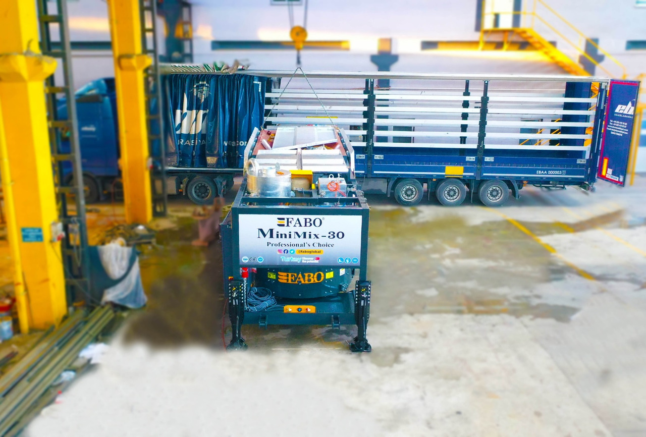 FABO mobile concrete batching plant - Betona rūpnīca: foto 5 FABO mobile concrete batching plant - Betona rūpnīca: foto 5
