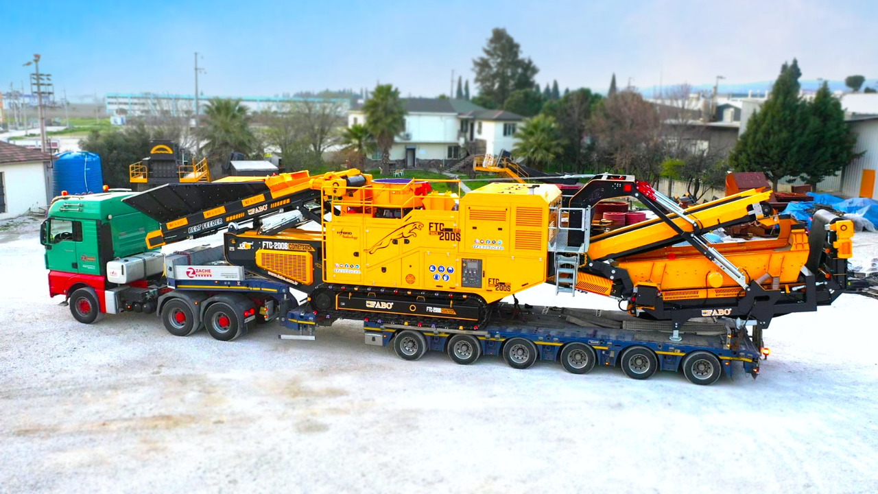 FABO mobile cone crusher - Konusveida drupinātājs: foto 2 FABO mobile cone crusher - Konusveida drupinātājs: foto 2