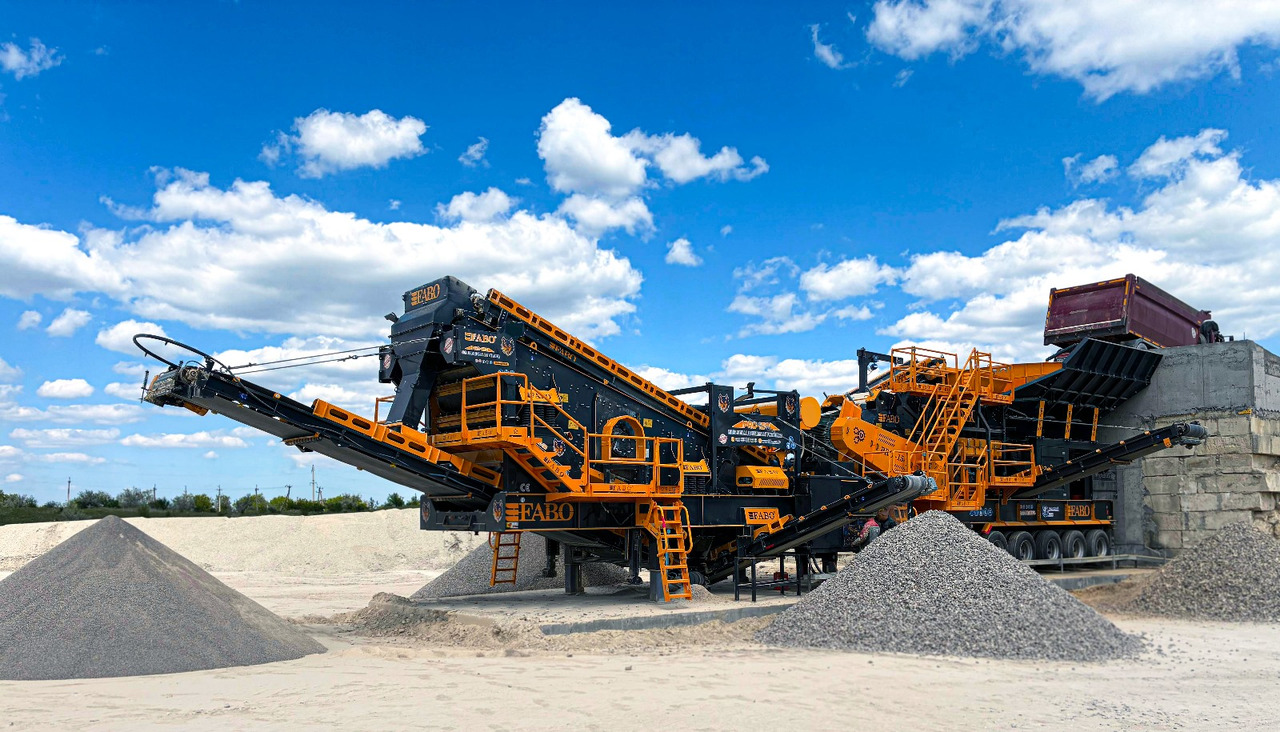 FABO mobile impact crusher - Trieciena drupinātājs: foto 1 FABO mobile impact crusher - Trieciena drupinātājs: foto 1
