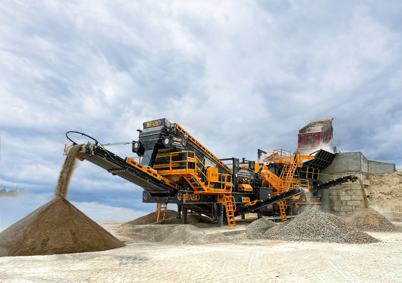 FABO mobile impact crusher - Trieciena drupinātājs: foto 2 FABO mobile impact crusher - Trieciena drupinātājs: foto 2