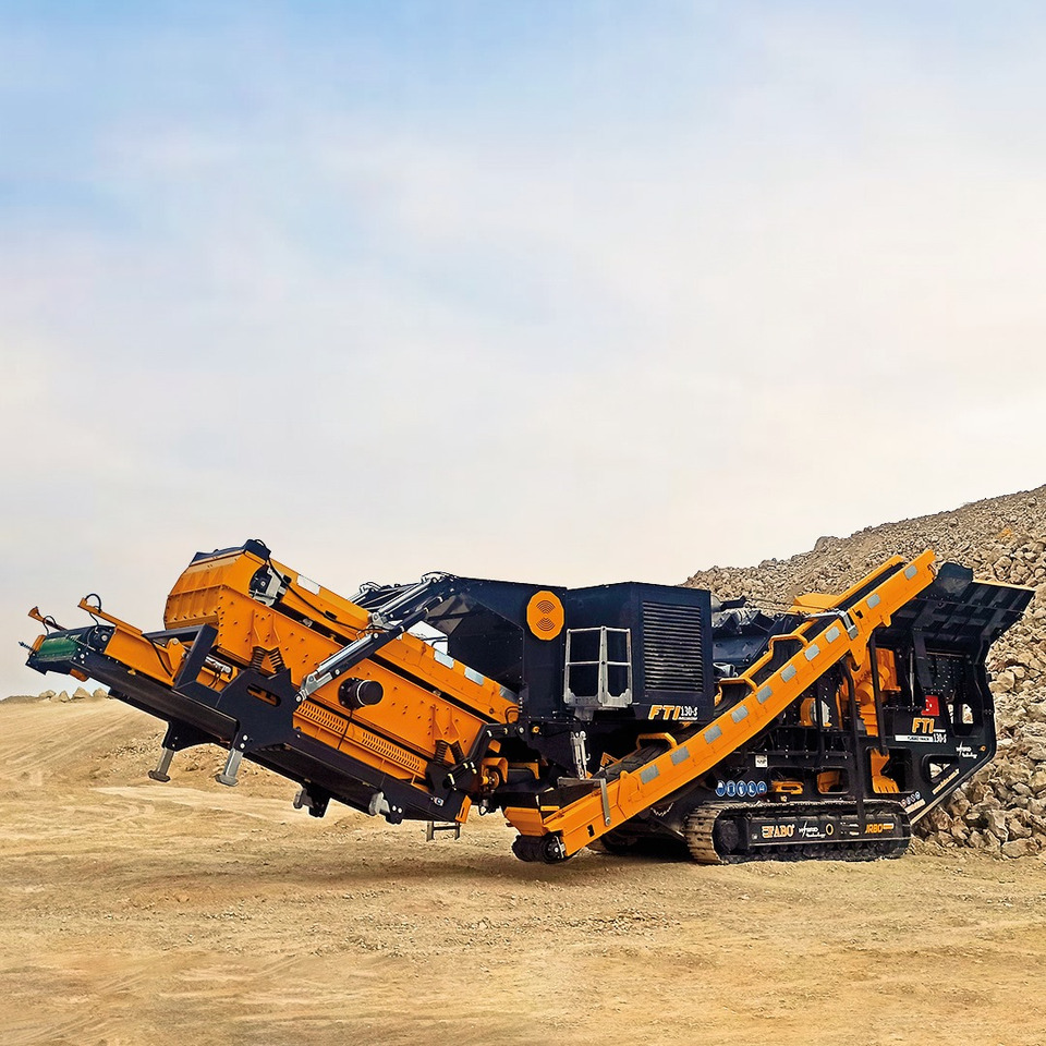 FABO mobile impact crusher - Trieciena drupinātājs: foto 1 FABO mobile impact crusher - Trieciena drupinātājs: foto 1