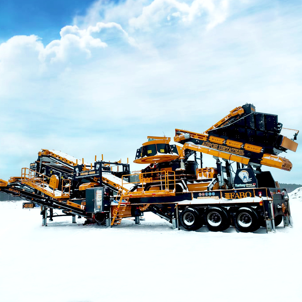 FABO mobile impact crusher - Trieciena drupinātājs: foto 4 FABO mobile impact crusher - Trieciena drupinātājs: foto 4
