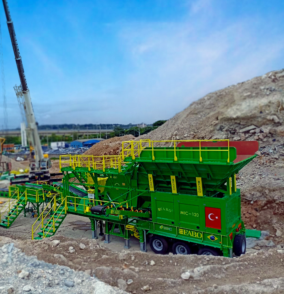 FABO mobile impact crusher - Trieciena drupinātājs: foto 3 FABO mobile impact crusher - Trieciena drupinātājs: foto 3